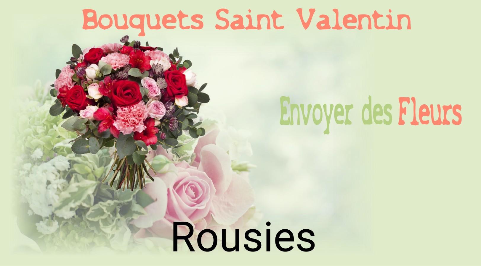 Roses de Saint-Valentin livrées à Rousies